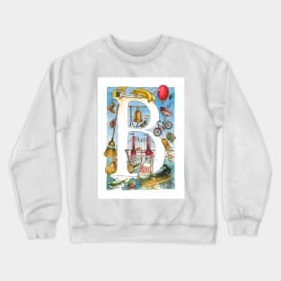 B Crewneck Sweatshirt